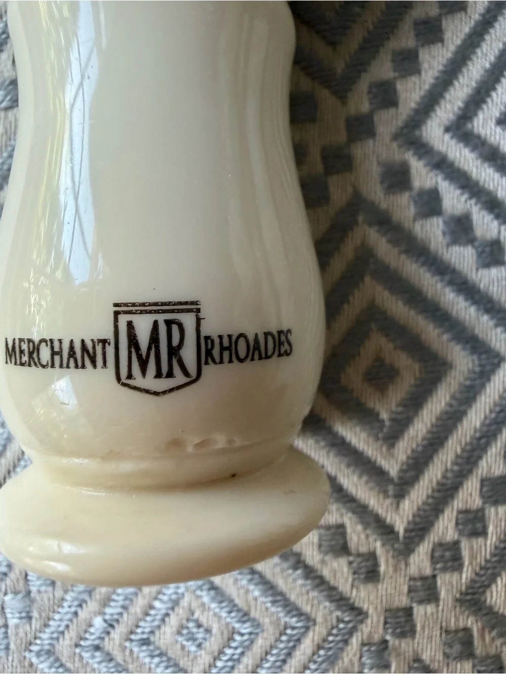 Ivory Shaving Brush – super Badger England With Stand/ Merchant Rhoades